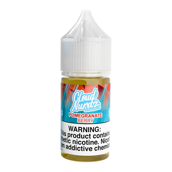 Pomegranate Berry Cloud Nurdz Iced Salts Vape Juice