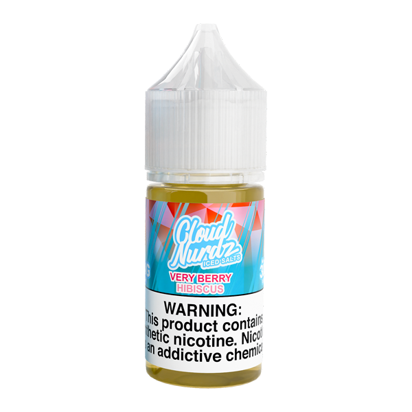 Very Berry Hibiscus Cloud Nurdz Iced Salts Vape Juice