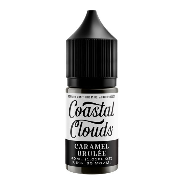 Caramel Brulee Coastal Clouds Salt Nic