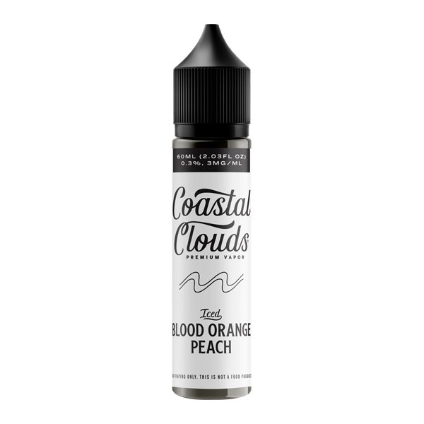 Blood Orange Peach ICED - Coastal Clouds E-Juice 60ml