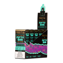 5 Pack of Baja Burst FRUITIA X Fifty Bar Vape