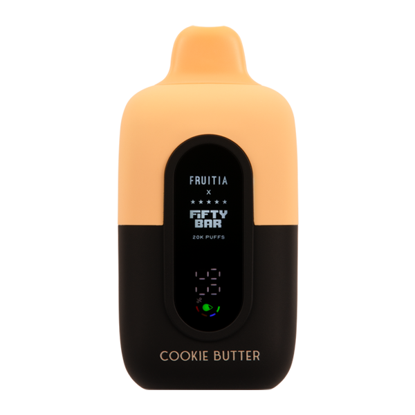 Cookie Butter FRUITIA X Fifty Bar 20K Vape