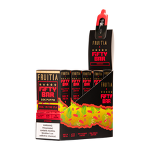 5 Pack of Swedish Fish FRUITIA X Fifty Bar 20K Vape