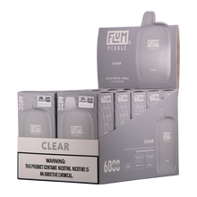 Clear Flum Pebble Vape 10-Pack