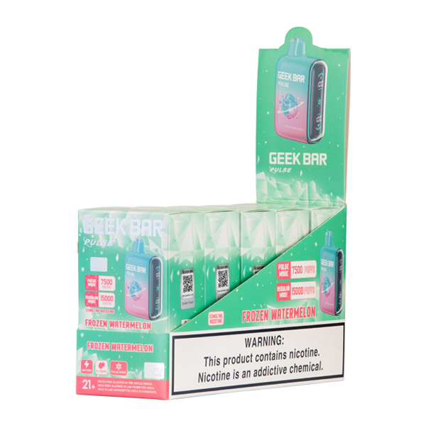 Frozen Watermelon Geek Bar Vape 5 Pack