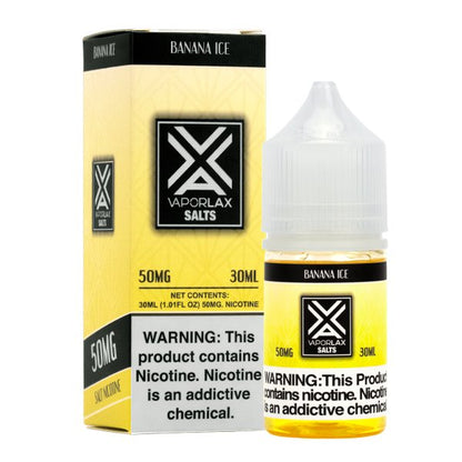 Banana Ice VaporLax Salt - Vapefiniti - Nicotine Salts - VaporLax