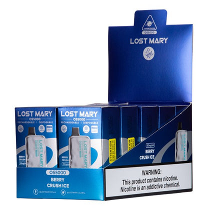 Berry Crush Ice Lost Mary OS5000 Luster - Vapefiniti - Disposables - LM OS5000 Luster