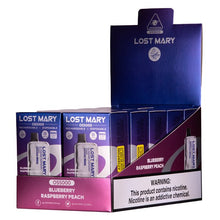 Blueberry Raspberry Peach Lost Mary OS5000 Luster - Vapefiniti - Disposables - LM OS5000 Luster