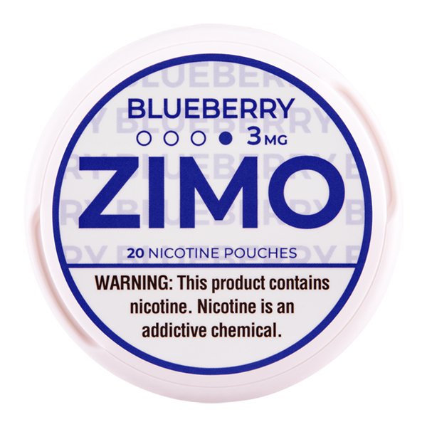 Blueberry ZIMO Pouches - Vapefiniti - Nicotine Pouches - Zimo