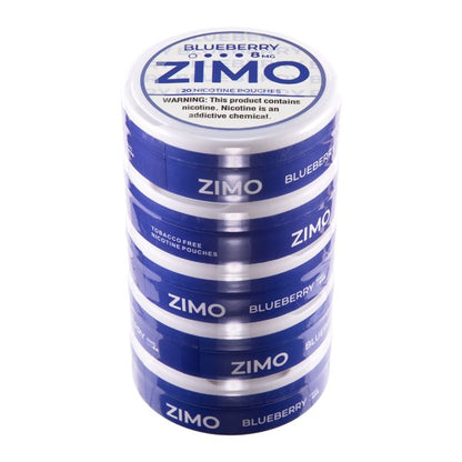 Blueberry ZIMO Pouches - Vapefiniti - Nicotine Pouches - Zimo