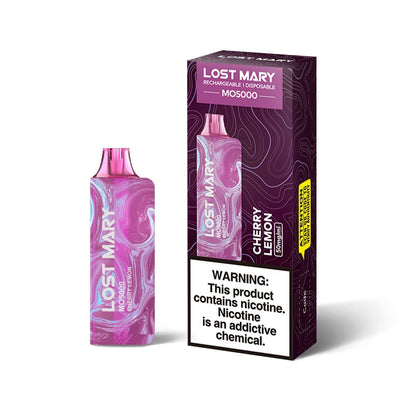 Cherry Lemon Lost Mary MO5000 - Vapefiniti - Disposables - LM MO5000