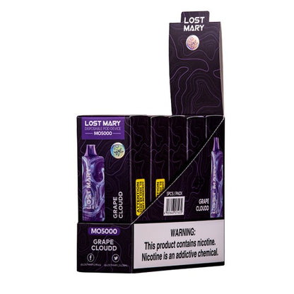 Grape Cloudd Lost Mary MO5000 - Vapefiniti - Disposables - LM MO5000