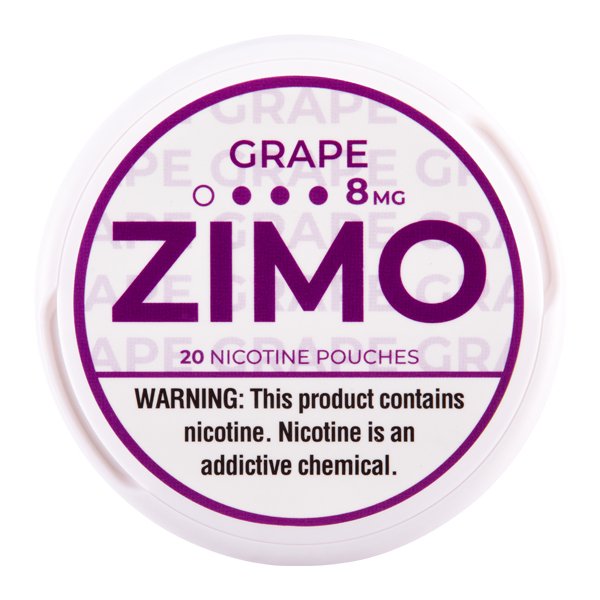 Grape ZIMO Pouches - Vapefiniti - Nicotine Pouches - Zimo