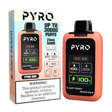 Juicy Peach + Peach Ice Pyro Duo 30000 - Vapefiniti - 