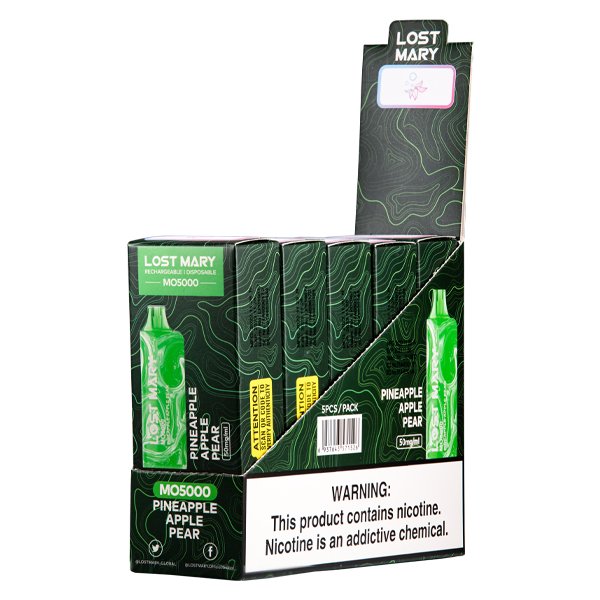 Pineapple Apple Pear Lost Mary MO5000 - Vapefiniti - Disposables - LM MO5000