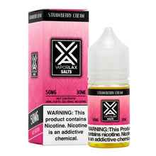 Strawberry Cream VaporLax Salt - Vapefiniti - Nicotine Salts - VaporLax