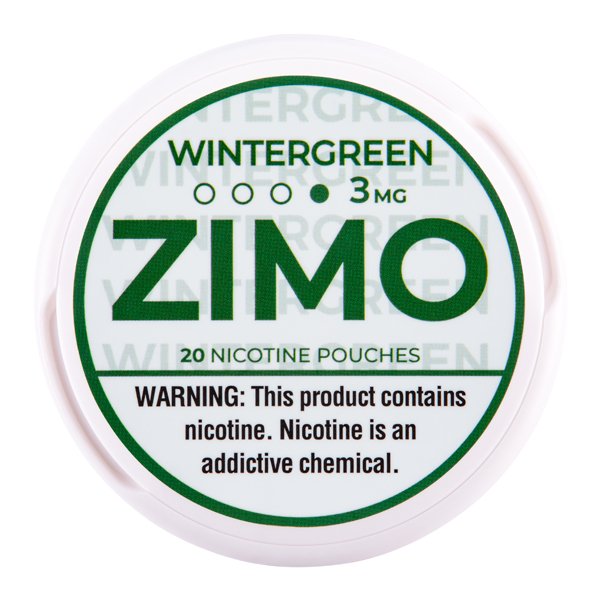 Wintergreen ZIMO Pouches - Vapefiniti - Nicotine Pouches - Zimo