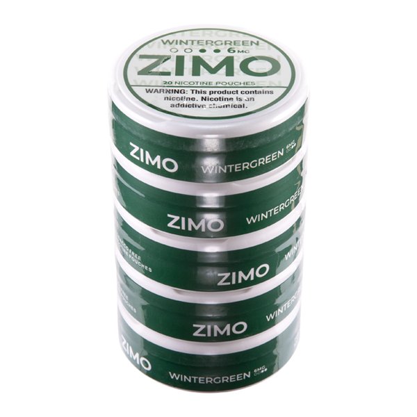 Wintergreen ZIMO Pouches - Vapefiniti - Nicotine Pouches - Zimo