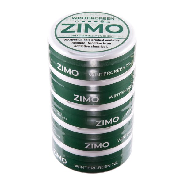 Wintergreen ZIMO Pouches - Vapefiniti - Nicotine Pouches - Zimo