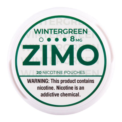 Wintergreen ZIMO Pouches - Vapefiniti - Nicotine Pouches - Zimo