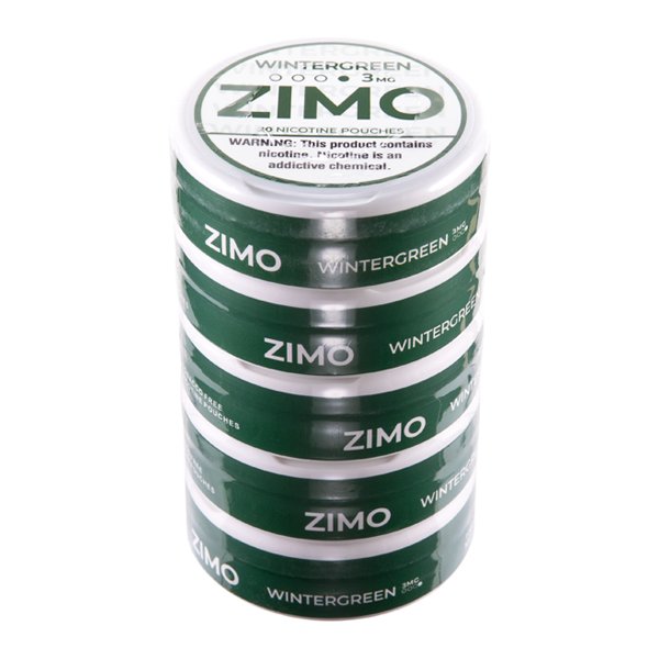 Wintergreen ZIMO Pouches - Vapefiniti - Nicotine Pouches - Zimo